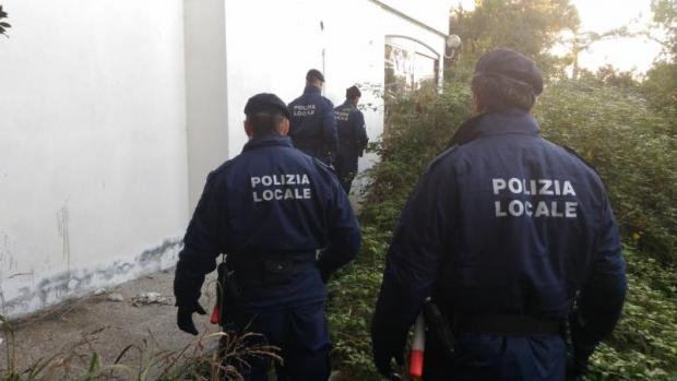 L'intervento della Polizia Locale