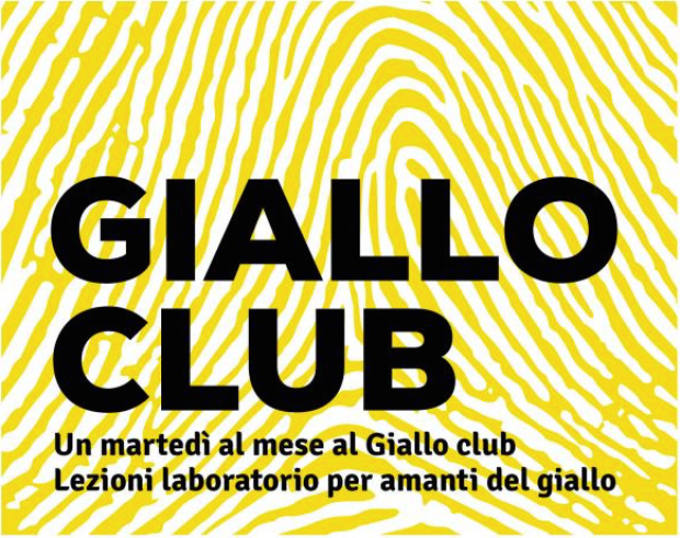 Estratto locandina con scritta Giallo club