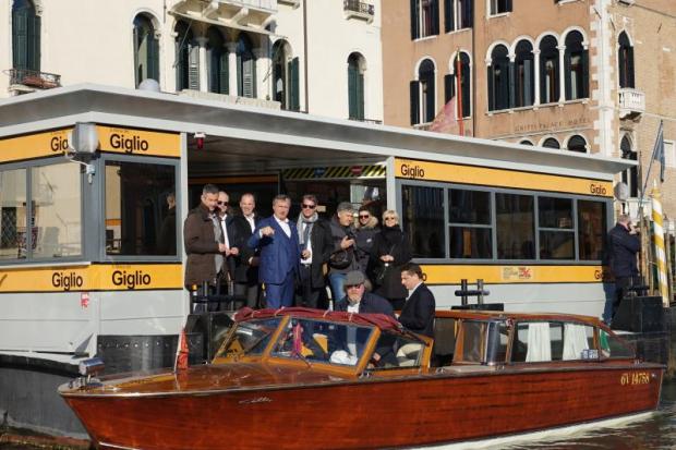 La riapertura dell'approdo Actv