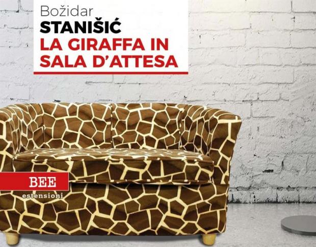 copertina libro La giraffa in sala d'attesa copertina libro La giraffa in sala d'attesa