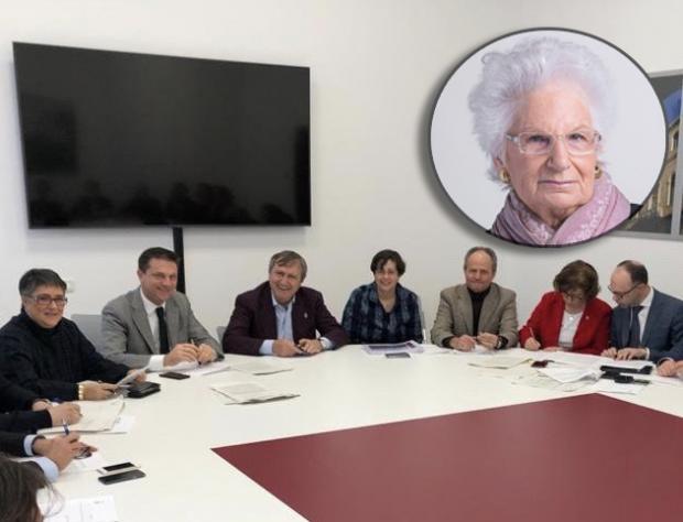 La riunione di Giunta e Liliana Segre