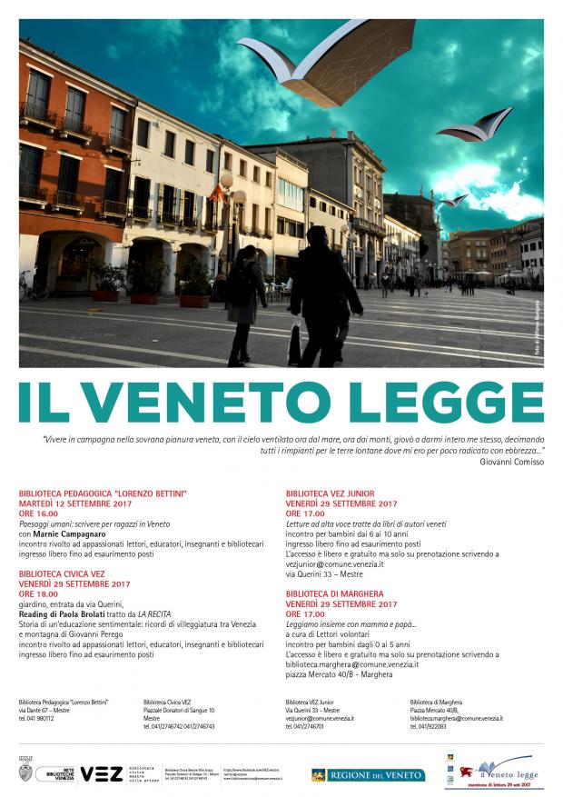 Locandina Il Veneto legge locandina Il Veneto legge