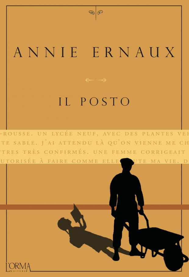 copertina Il posto di Annie Ernaux copertina Il posto di Annie Ernaux