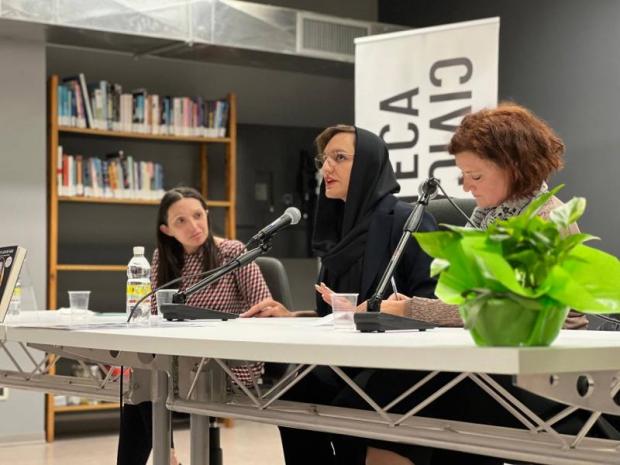 Incontro Zarifa Ghafari