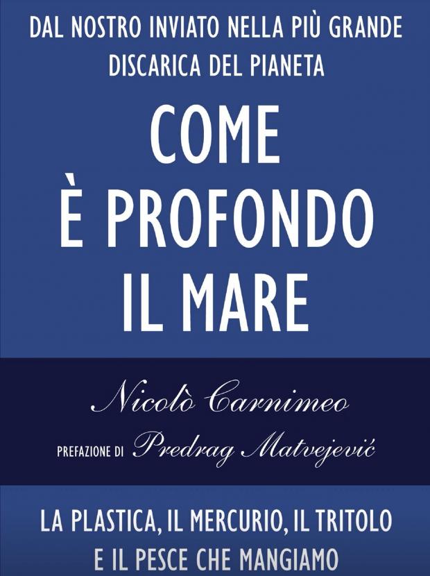 Copertina libro Come é profondo il mare Copertina libro