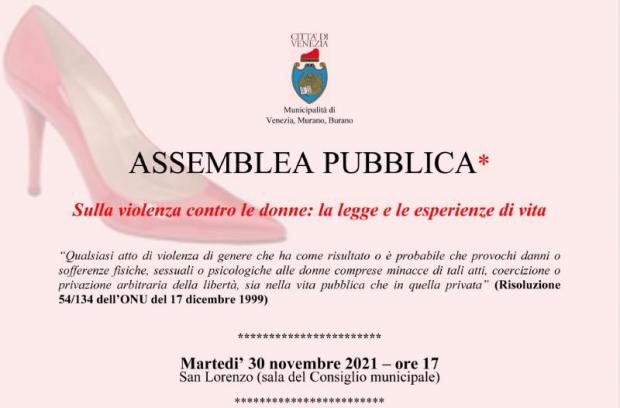 Locandina dell'assemblea