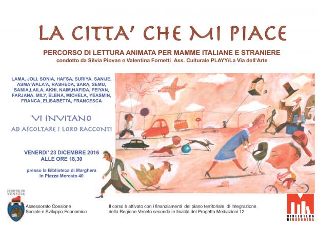 Locandina dell'iniziativa