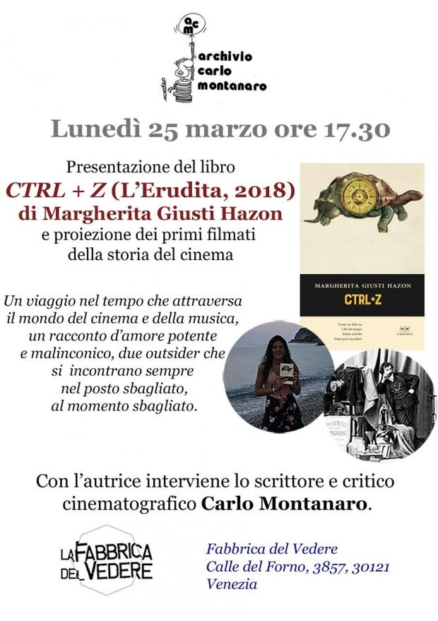 CTRL+Z di Margherita Giusti Hazon in Biblioteca Archivio Carlo Montanaro