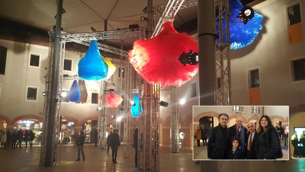 L'installazione al museo M9