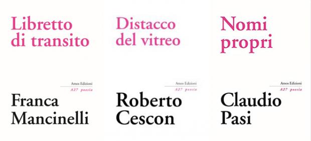 copertine tre libri collana A27 copertine tre libri collana A27