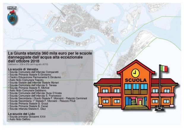 La mappa degli interventi approvati dalla Giunta