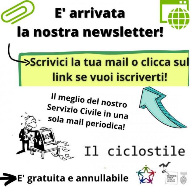 Il Ciclostile Newsletter di SCU