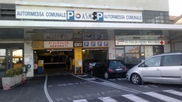 parcheggio comunale in piazzale Roma