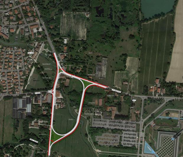 La planimetria dell'intervento La planimetria dell'intervento