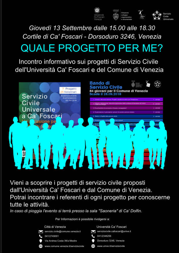 Quale progetto per me 2018