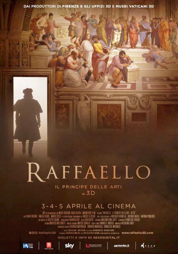 Locandina Raffaello - principe delle arti