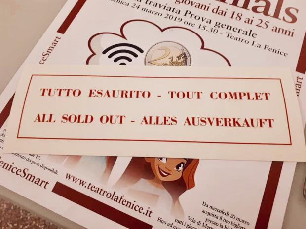 sold out