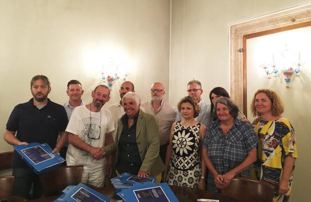 La conferenza stampa sul progetto di ricerca della terza colonna di San Marco