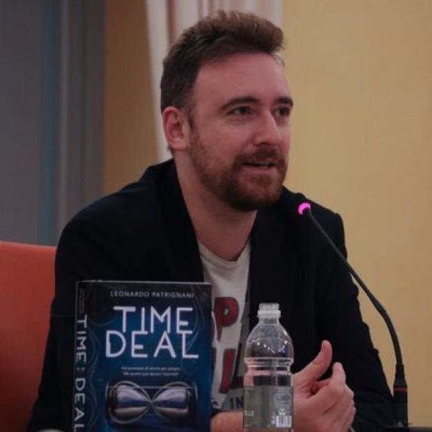 Leonardo Patrignani e il suo libro Time Deal Leonardo Patrignani e il suo libro Time Deal