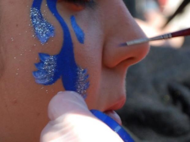 un momento del trucco