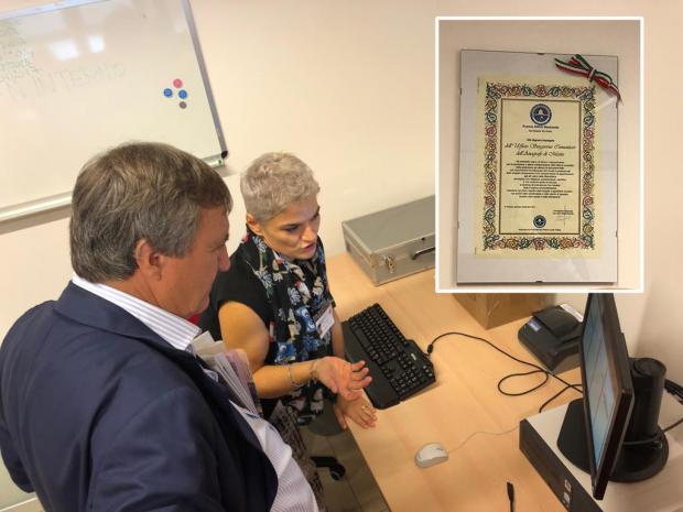 Il sopralluogo del sindaco Brugnaro e il riconoscimento Anvu