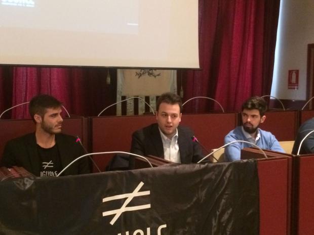 conferenza stampa "Uguale"