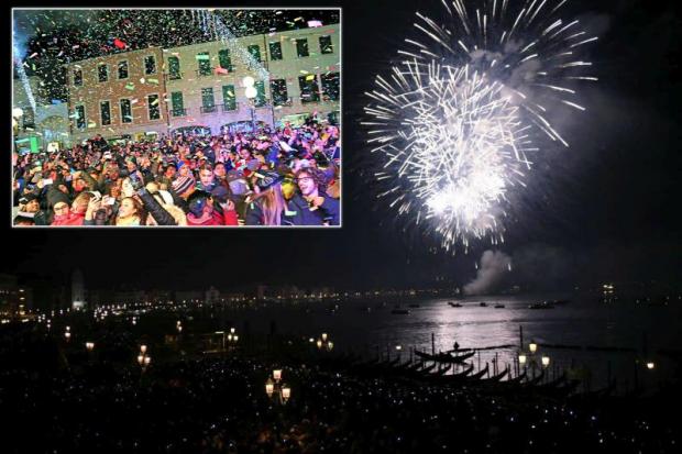 I festeggiamenti a Venezia e a Mestre