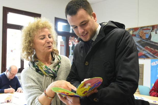 L'assessore Venturini in visita al Centro Galuppi