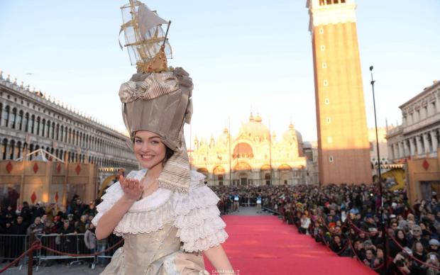 Carnevale di Venezia 2019: il Volo dell'Angelo Carnevale di Venezia 2019: il Volo dell'Angelo
